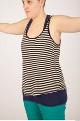 Upper Body Whole Body Woman Casual Average Top Studio photo references